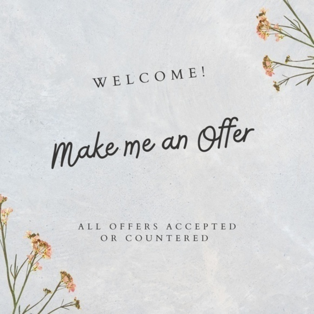 Welcome! Make Me A Reasonable Offer!